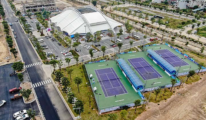 Bắc Ninh là địa phương tổ chức các môn thi đấu SEA Games 31 nhiều thứ hai. Trong đó, quần vợt là một trong những môn đòi hỏi cơ sở vật chất đảm bảo quy định và tiêu chuẩn quốc tế. Được xây dựng trên khu đất có tổng diện tích 10ha với mức đầu tư hơn 120 tỷ đồng, cụm sân Quần vợt Hanaka Paris Ocean Park là cụm sân lớn nhất Việt Nam tính đến thời điểm hiện tại.