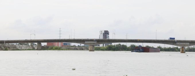Gói thầu thi công xây dựng cầu Bến Mới do Liên danh Ilsung Construction Co.,Ltd – Tổng công ty Thăng Long thi công với giá trúng thầu 360,714 tỷ đồng