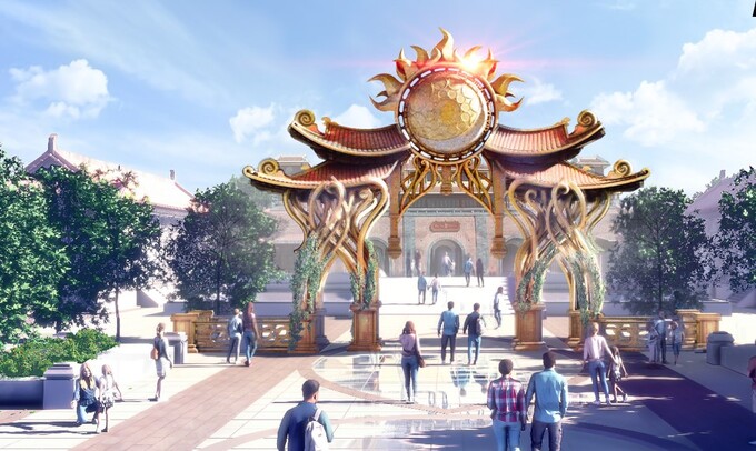 Sun World Ba Na Hills sẽ chào đón du khách bằng chiếc “Cổng Thời Gian” ngay tại lối vào khu du lịch