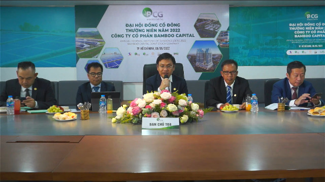 Bamboo Capital (HoSE: BCG) vừa tổ chức đại hội cổ đông thường niên 2022 vào ngày 6/5