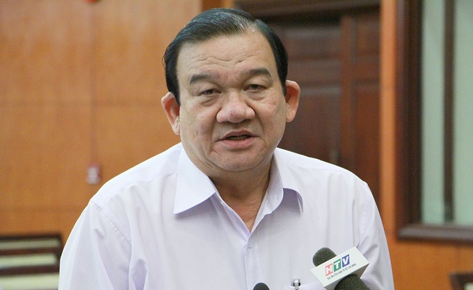 Ông Lê Minh Tấn - giám đốc Sở Lao động - thương binh và xã hội TP.HCM