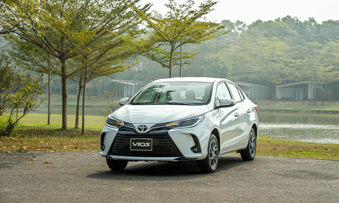 Toyota Vios hiện được có tổng mức ưu đãi lên tới 50 triệu đồng. Ảnh Toyota