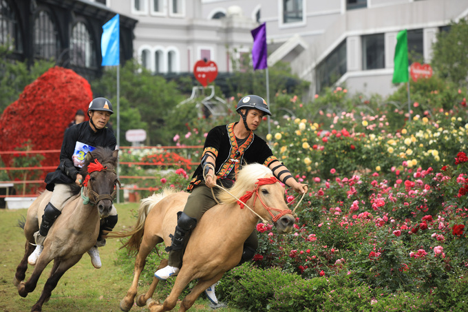 Cuộc đua “Vó ngựa trên mây” tại Sapa. Ảnh Sun Group