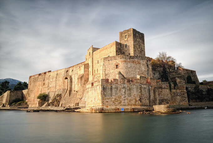 Thiết kế công trình nghệ thuật của pháo đài Collioure