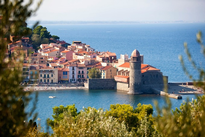Ngôi làng Collioure đã tồn tại trong từ hàng thế kỷ trước tới nay. Ảnh Internet