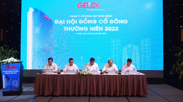 CTCP Tập đoàn GELEX (GEX) đã tổ chức đại hội đồng cổ đông thường niên năm 2022 vào ngày 12/5