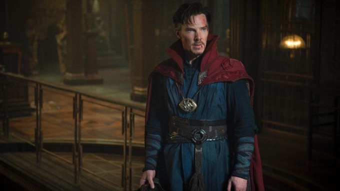Nam diễn viên Benedict Cumberbatch thủ vai nhân vật Doctor Strange trong bộ phim cùng tên. Ảnh Denofgeek
