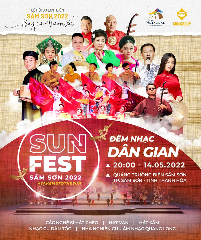 Đêm Sun Fest Sầm Sơn thứ ba mang tên “Thanh sắc”