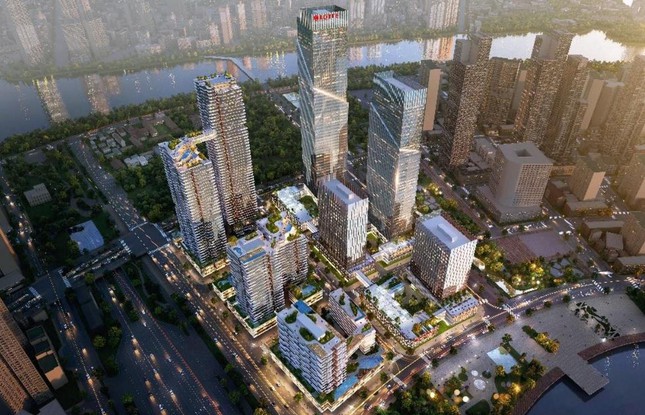 Phối cảnh Dự án Lotte Eco Smart CityThủ Thiêm