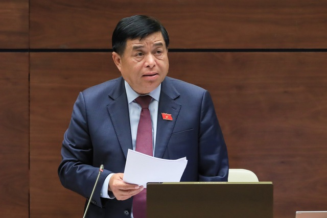 Bộ trưởng Nguyễn Chí Dũng phát biểu tại cuộc họp - Ảnh: VGP/Nhật Bắc