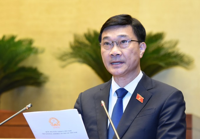 Chủ nhiệm Ủy ban Kinh tế của Quốc hội Vũ Hồng Thanh. Ảnh: Hoàng Phong