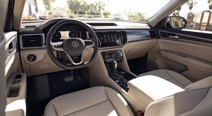 Volkswagen trang bị cho Teramont 2021 bộ la-zăng đúc hợp kim nhôm 5 chấu với kích thước 20 inch