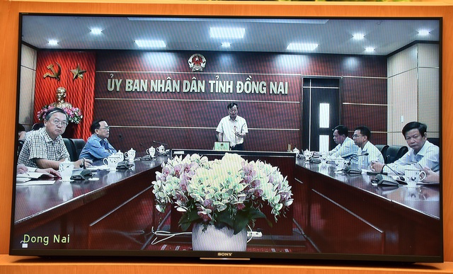 Ông Cao Tiến Dũng, Chủ tịch UBND tỉnh Đồng Nai cho biết: Lãnh đạo tỉnh đã đến gặp trực tiếp từng hộ dân chưa đồng tình để trao đổi, đối thoại để tháo gỡ khó khăn - Ảnh: VGP/Đức Tuân