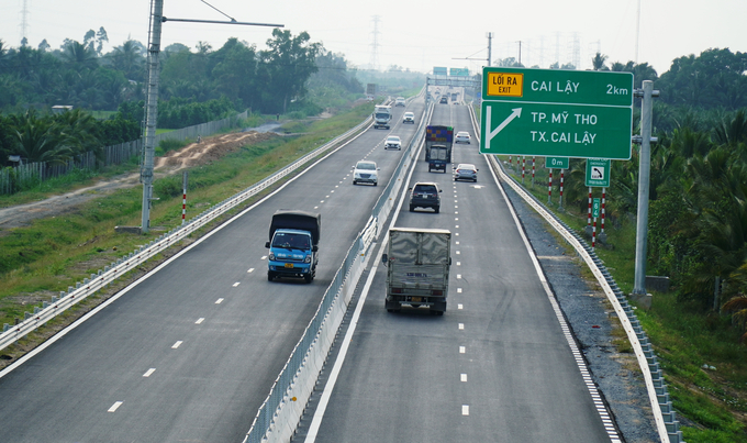 Miễn phí thêm 30 ngày thu phí trên cao tốc Trung Lương - Mỹ Thuận