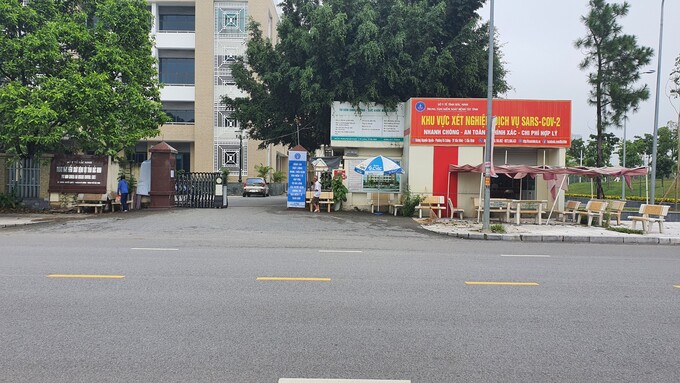 Trụ sở Trung tâm kiểm soát bệnh tật tỉnh Bắc Ninh.