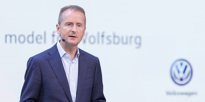 Ông Herbert Diess - Giám đốc điều hành của Volkswagen