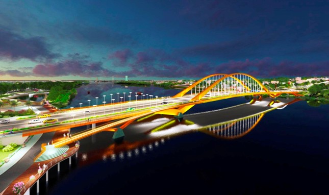 Dự án cầu vượt sông Hương trên đường Nguyễn Hoàng dự kiến sẽ khởi công vào tháng 9/2022.