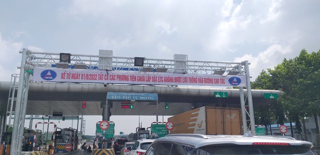 Chính thức vận hành hệ thống thu phí không dừng trên cao tốc TPHCM-Long Thành-Dầu Giây từ ngày mai (26/7). Ảnh: VEC