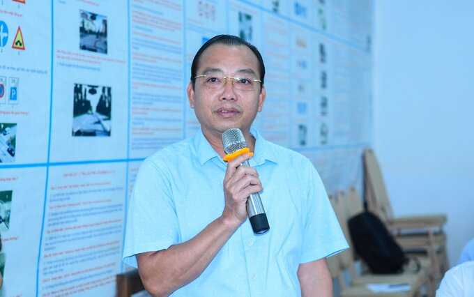 Ông Lại Thế Chất – Giám đốc công ty cổ phần Thành Đạt chia sẻ tại buổi tọa đàm.