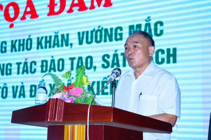 Ông Phan Thanh Uy – Chánh Văn phòng Hiệp hội Vận tải ô tô Việt Nam.