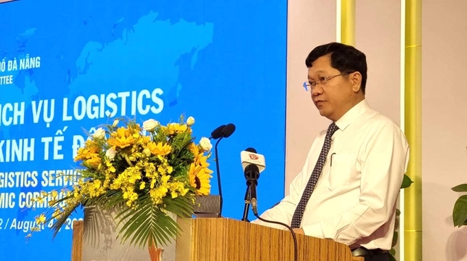 Phó Chủ tịch UBND TP Đà Nẵng Trần Phước Sơn phát biểu khai mạc Diễn đàn