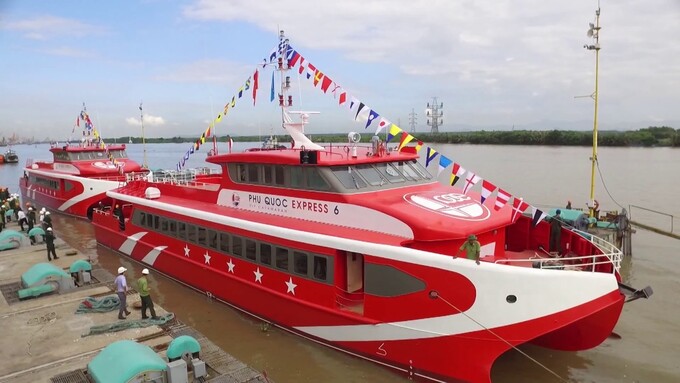 Công ty Cổ phần Tàu cao tốc Phú Quốc đăng ký khai thác tuyến vận tải thủy Sa Kỳ - Lý Sơn và ngược lại