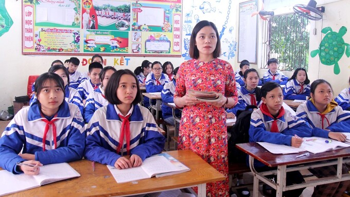 Chất lượng giáo dục huyện Hiệp Hòa luôn nằm trong tốp đầu của tỉnh Bắc Giang