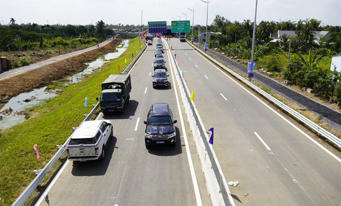 Cao tốc Trung Lương - Mỹ Thuận cung không có làn khẩn cấp ở hai bên