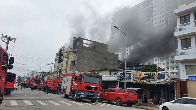 Hiện trường thảm họa cháy quán karaoke An Phú (Bình Dương) làm 33 người chết