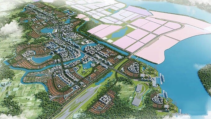 Phối cảnh Dự án Cảng cạn và dịch vụ Logistics Việt Yên. (ảnh minh họa)