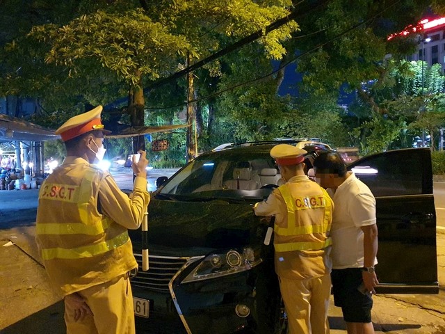 Công an Bắc Giang tăng cường kiểm tra vi phạm về an toàn giao thông trên địa bàn