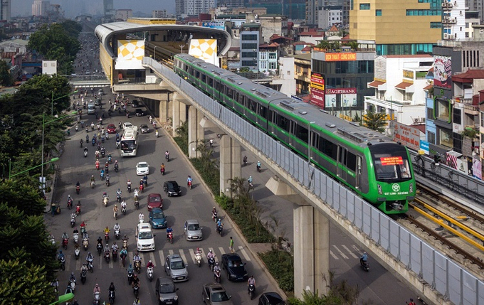 Mới có duy nhất tuyến đường sắt đô thị Cát Linh-Hà Đông đã hoàn thành và đưa vào vận hành