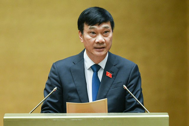 Chủ nhiệm Ủy ban Kinh tế Vũ Hồng Thanh báo cáo giải trình, tiếp thu Luật Dầu khí sửa đổi