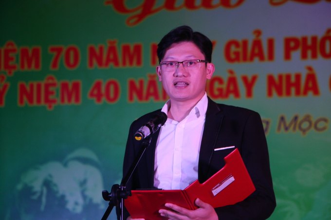 Ông Trần Quang Hoàng - Chủ tịch UBND thị trấn Nông Trường cho biết người dân nơi đây đang phấn khởi trong niềm tự hào về địa phương