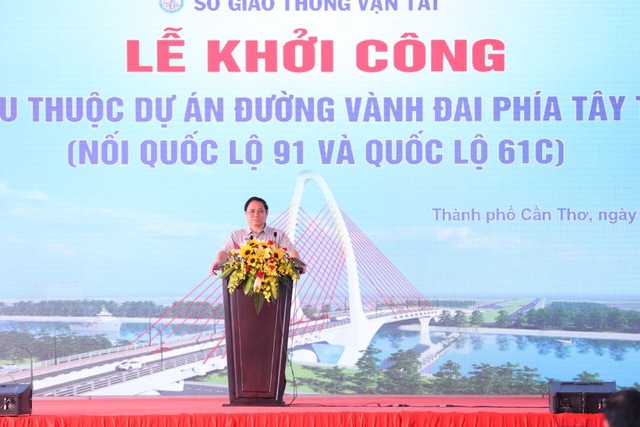 Thủ tướng Phạm Minh Chính dự khởi công dự án tạo động lực phát triển mới cho Cần Thơ
