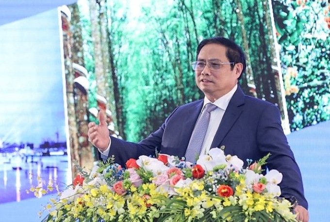Thủ tướng Phạm Minh Chính phát biểu chỉ đạo tại hội nghị. Ảnh: VGP