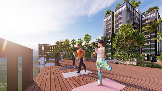 Sky Zen Garden dành cho những tín đồ Yoga, nơi thả lỏng tâm trí, tái tạo năng lượng