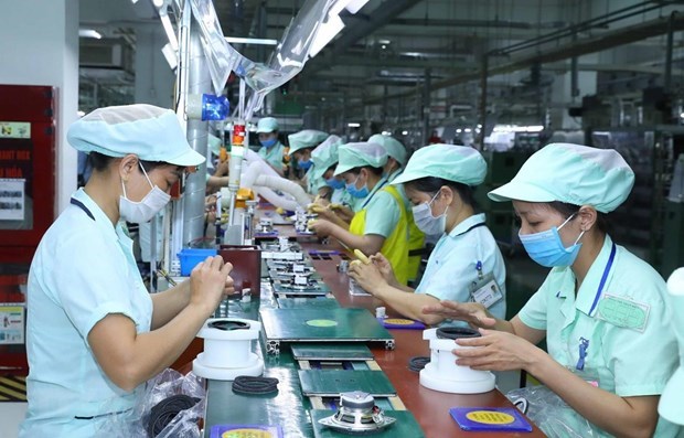 Theo Sở Kế hoạch và Đầu tư tỉnh Bắc Ninh, năm 2022, chỉ số sản xuất công nghiệp tăng 9,5%