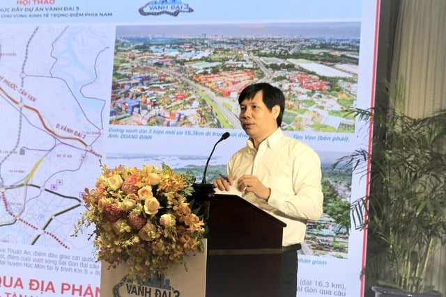 Ông Phan Công Bằng, Phó Giám đốc Sở GTVT TPHCM