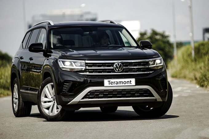 Volkswagen Teramont được trang bị động cơ xăng, dung tích 2.0L tăng áp