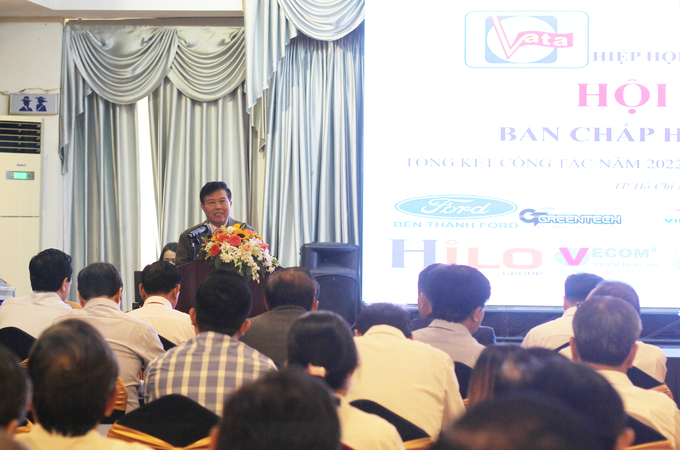 Chủ tịch Hiệp hội Vận tải ô tô Việt Nam nhấn mạnh mục tiêu hướng tới trong năm 2023