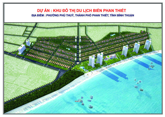 Dự án Luxury Aparment Tower có các tòa cao ốc ven biển đã bị UBND tỉnh Bình Thuận thu hồi chủ trương đầu tư, thu hồi quyết định cho chuyển đổi mục đích sử dụng đất