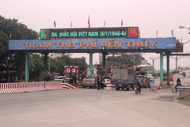 Cầu bến thủy nối 2 tỉnh Nghệ An - Hà Tĩnh