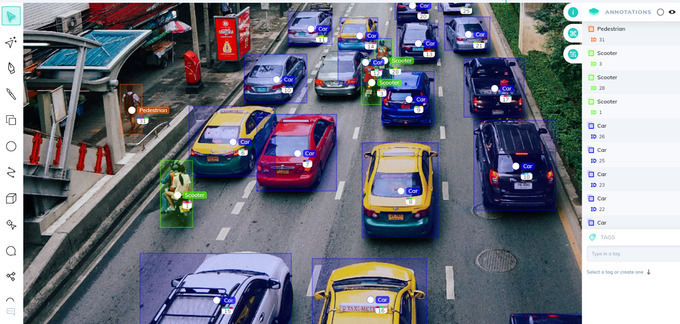 Phát hiện đối tượng tham gia giao thông để phân tích luồng giao thông trên ứng dụng V7