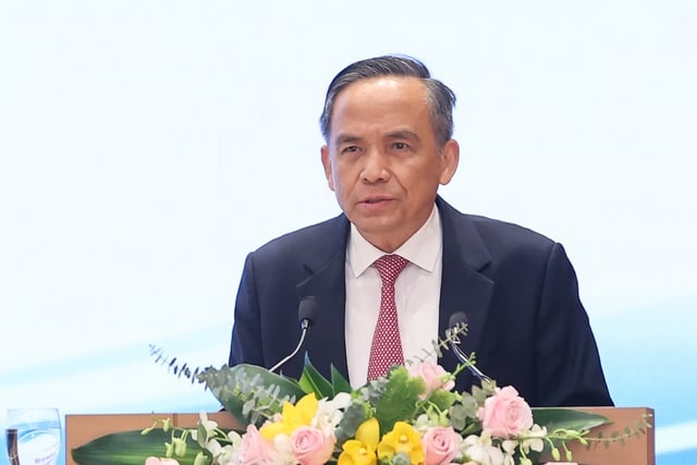 Ông Lê Hoàng Châu: Năm 2022 có hơn 1.200 doanh nghiệp BĐS dừng hoạt động, giải thể, phá sản - Ảnh VGP/Nhật Bắc