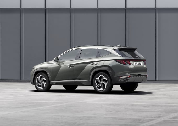 Mấu Hyundai Tucson 2022 sở hữu thiết kế sang trọng với các chi tiết được tinh chỉnh hiện đại