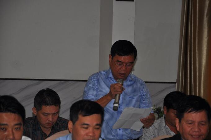 Ông Nguyễn Văn Mạnh, Phó Tổng Giám đốc Công ty CP Bến xe tàu phà Cần Thơ