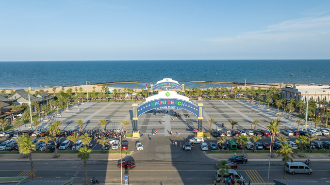 Quảng trường Bikini Beach - Nơi diễn ra sự kiện Lễ khai mạc năm Du lịch Quốc gia 2023