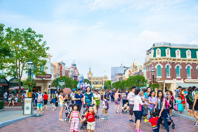 Disneyland Hongkong. Ảnh Shutterstock