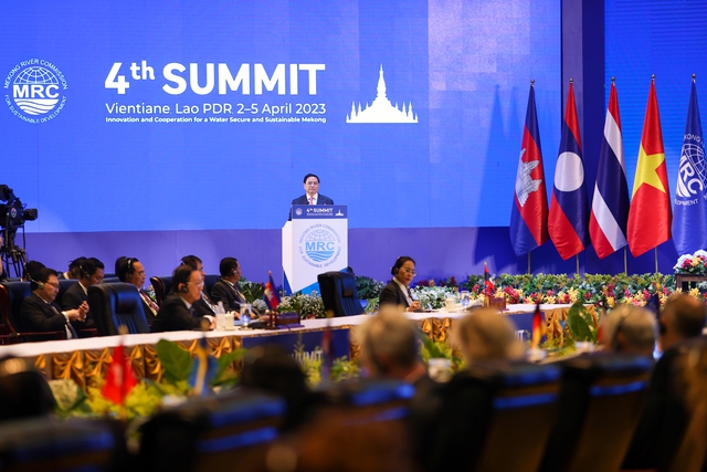 Thủ tướng Chính phủ Phạm Minh Chính đánh giá cao vai trò không thể thiếu của Ủy hội sông Mekong quốc tế, đề cao những thành tựu quan trọng đã đạt được